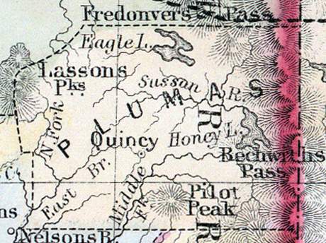 Plumas County, California, 1860