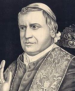 Pope Pius IX, detail