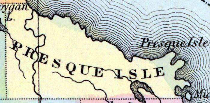 Presque Isle County, Michigan, 1857