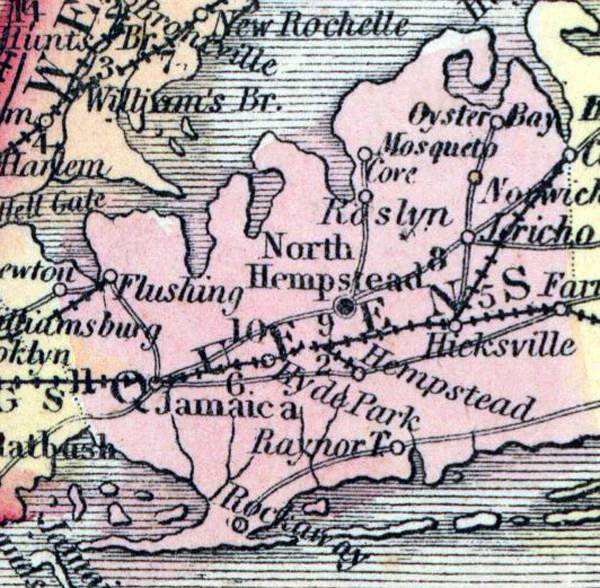 Queens County, New York, 1857