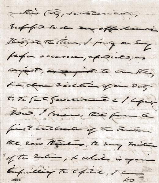 Reverdy Johnson to Abraham Lincoln, Friday, September 05, 1862 (Page 3)