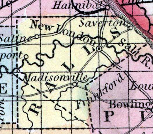 Ralls County, Missouri, 1857
