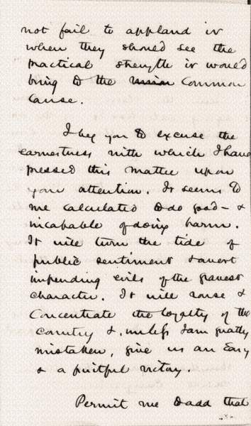 Henry J. Raymond to Abraham Lincoln, August 22, 1864 (Page 6)