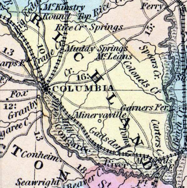 Richland District, South Carolina, 1857