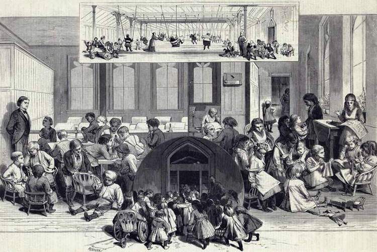 Hospital for the Relief of the Ruptured and Crippled, New York City, 1875