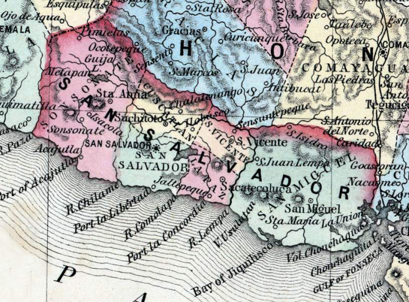San Salvador, 1857