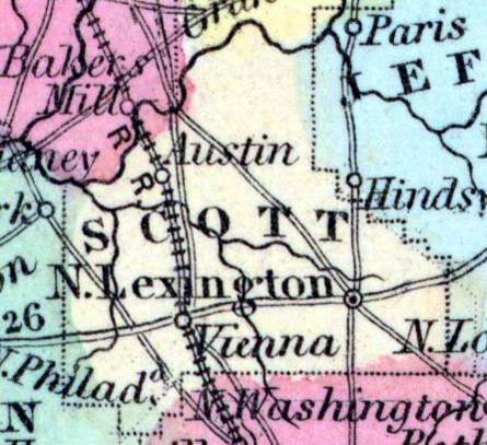 Scott County, Indiana, 1857
