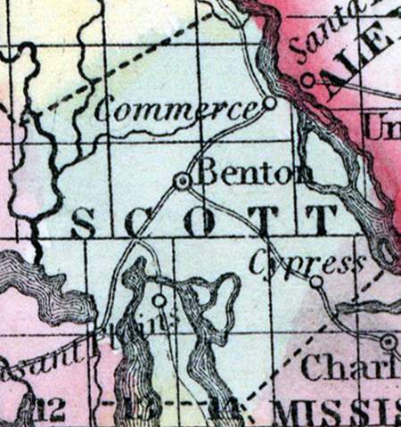 Scott County, Missouri, 1857