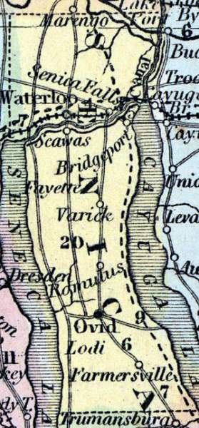 Seneca County, New York, 1857