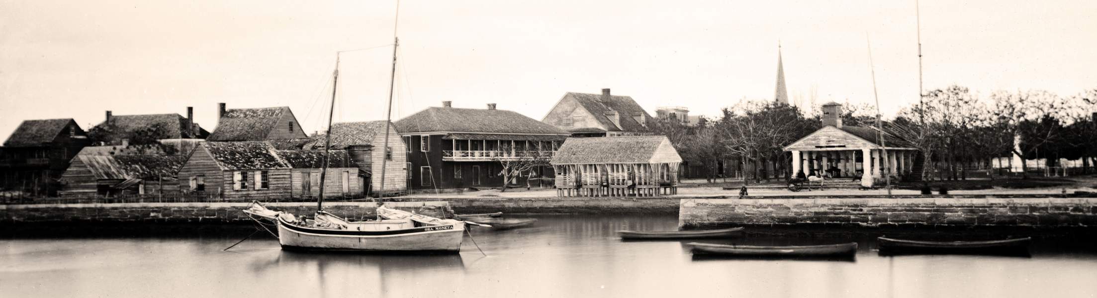 Saint Augustine, Florida, circa 1865, zoomable image