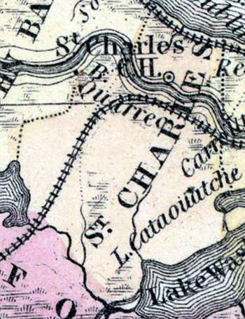 St. Charles Parish, Louisiana, 1857