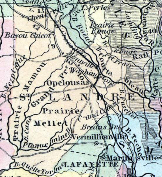 St. Landry Parish, Louisiana, 1857