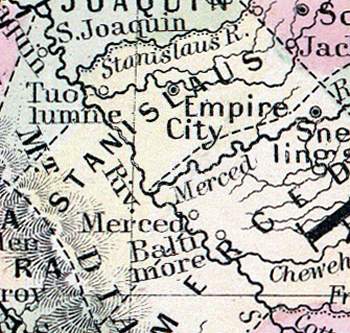Stanislaus County, California, 1860