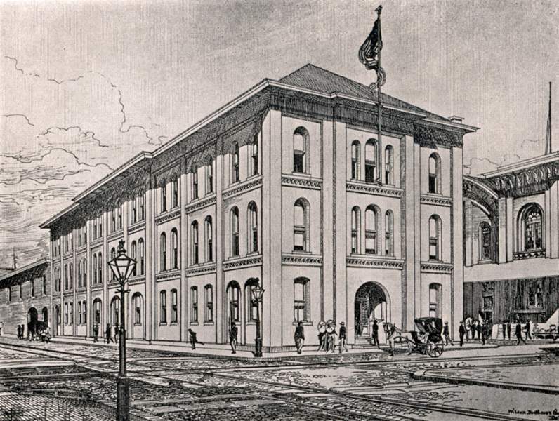 State Arsenal, Sixteenth and Filbert Streets, Philadelphia, Pennsylvania, 1861