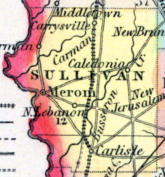 Sullivan County, Indiana, 1857