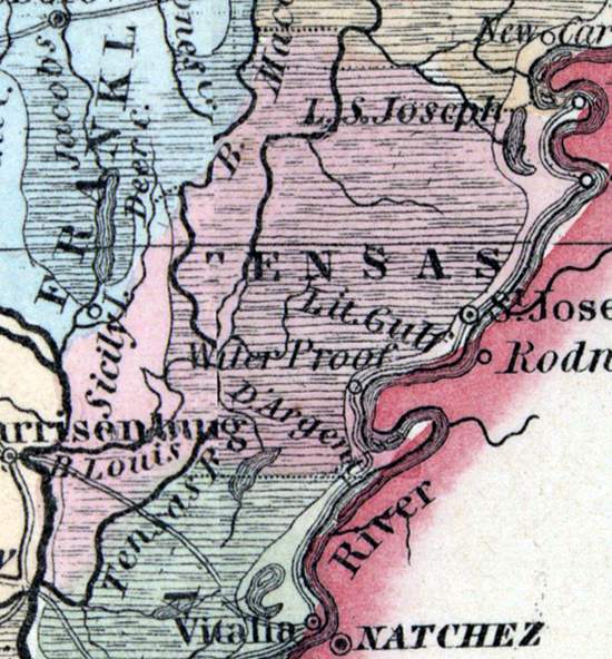 Tensas Parish, Louisiana, 1857