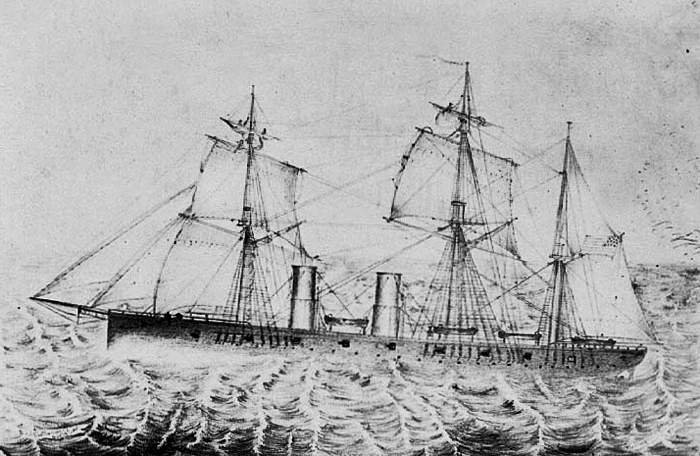 U.S.S. Chattanooga, circa 1865