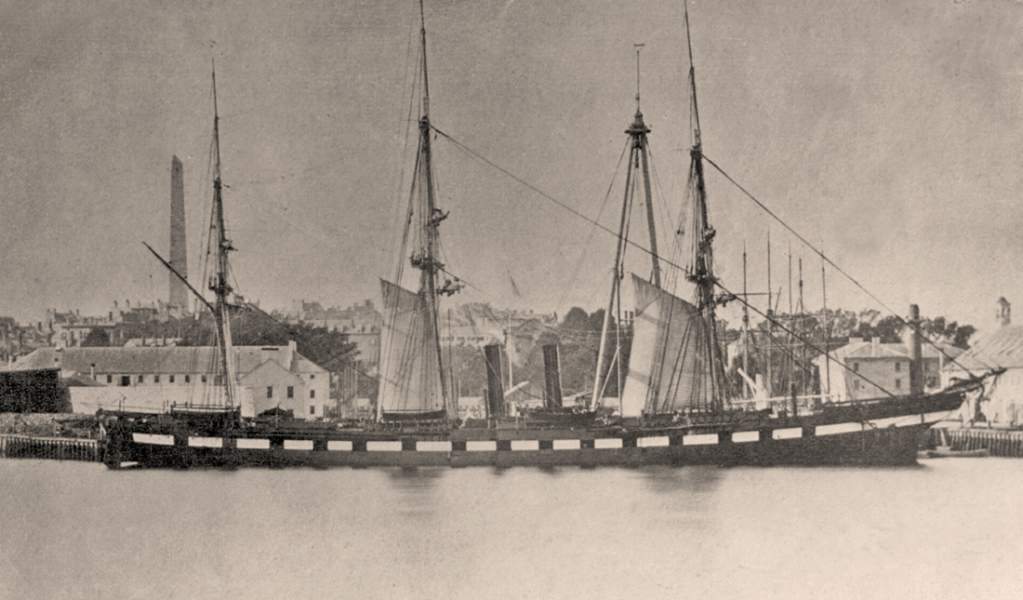 U.S. S. Niagara, Boston Navy Yard, September 1863