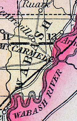 Wabash County, Illinois, 1857
