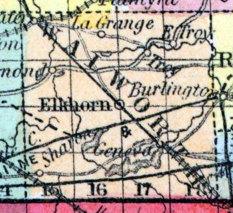 Walworth County, Wisconsin, 1857