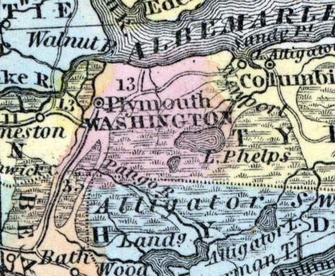 Washington County, North Carolina, 1857