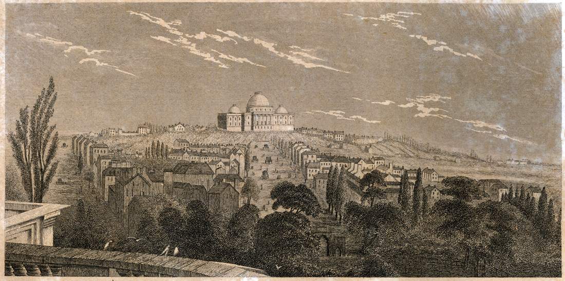 Washington, D.C., engraving, circa 1850