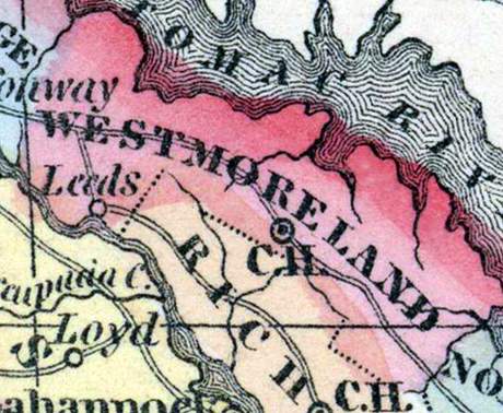 Westmoreland County, Virginia, 1857