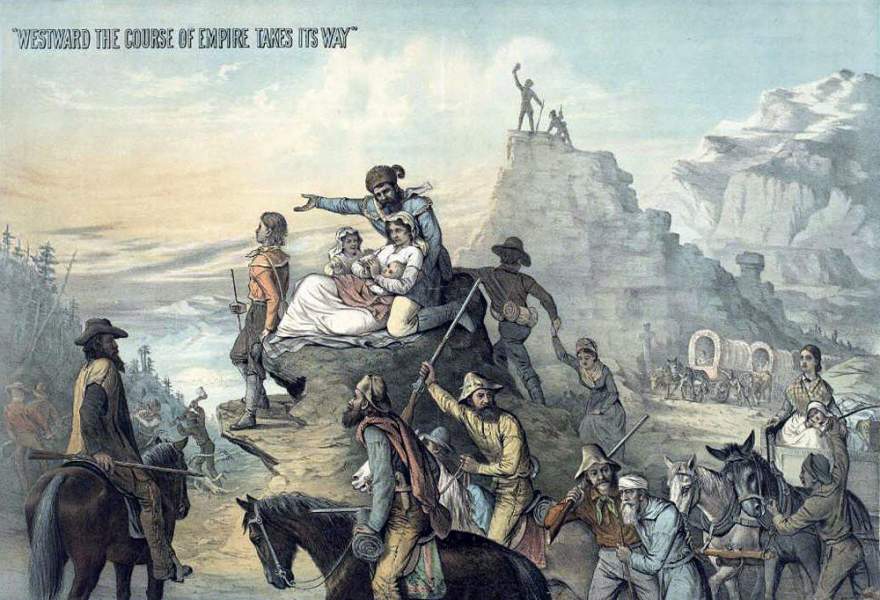 "Westward the Course of Empire Takes Its Way" 