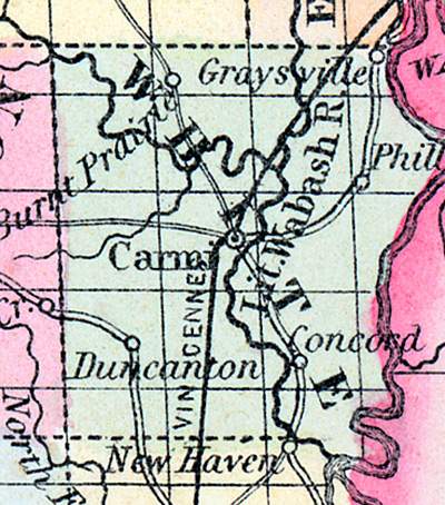 White County, Illinois, 1857