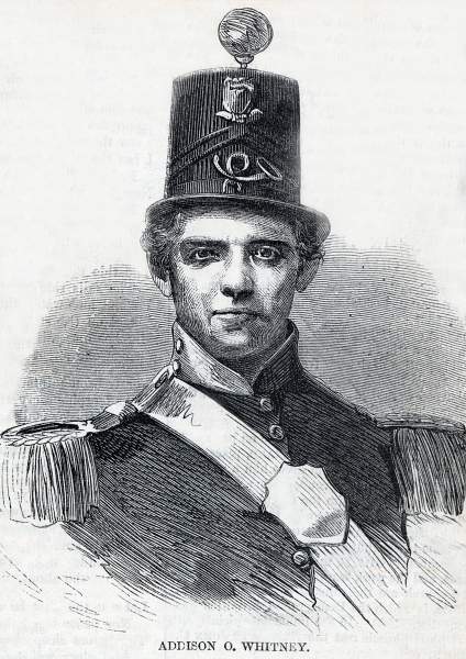Addison O. Whitney, artist's impression