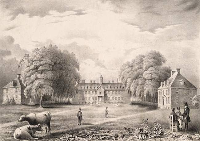 William and Mary College, Williamsburg, Virginia, 1840
