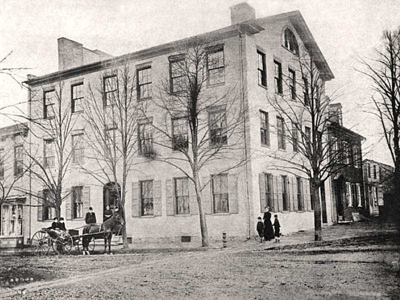 The Wills House, Gettysburg, circa, 1890