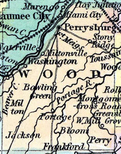 Wood County, Ohio, 1857