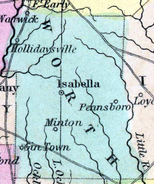 Worth County, Georgia, 1857