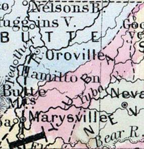 Yuba County, California, 1860