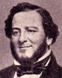 Judah Benjamin, bust view, detail