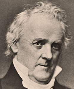 James Buchanan, Brady daguerreotype, detail