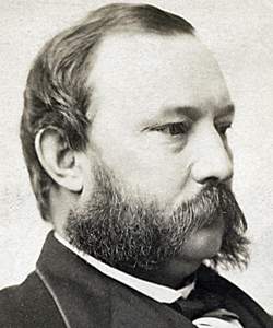 Anson Burlingame, circa 1870, detail