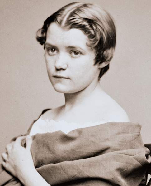 Katherine Jane "Kate" Chase, circa 1860