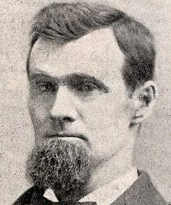 William Daily Clayton, circa 1870, detail