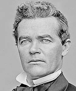 John Conness, circa 1864, detail