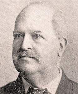 John Redman Coxe, circa 1880, detail