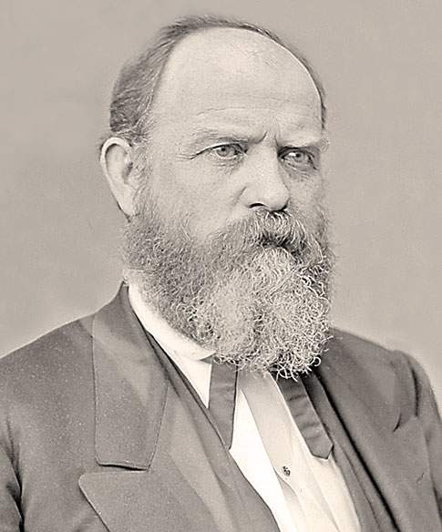 John Andrew Jackson Creswell, seated, circa 1872