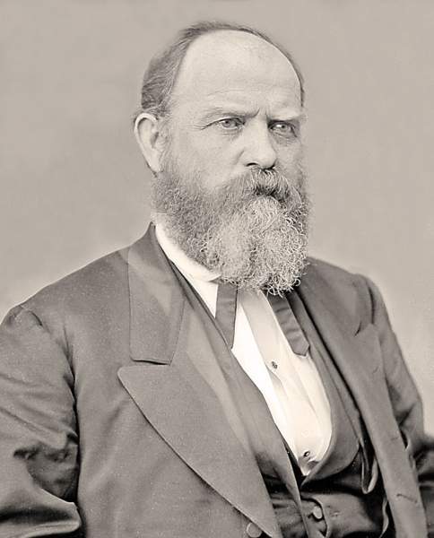 John Andrew Jackson Creswell, seated, circa 1872, portrait size