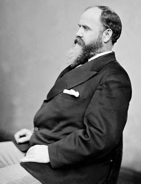 John Andrew Jackson Creswell, Brady image, circa 1865, seated portrait size