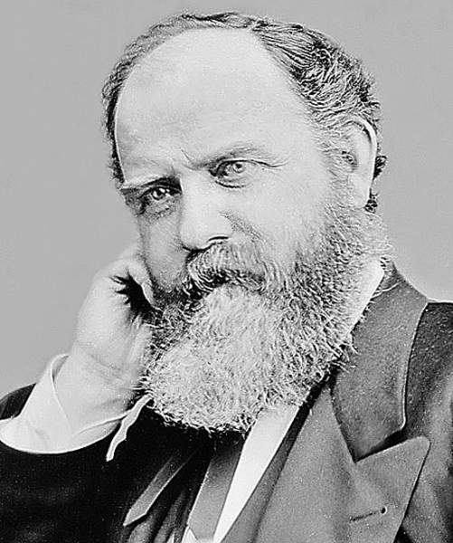 John Andrew Jackson Creswell, circa 1875, seated, detail