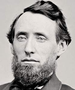 Shelby Moore Cullom, Brady image, detail