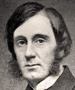 George William Curtis, detail