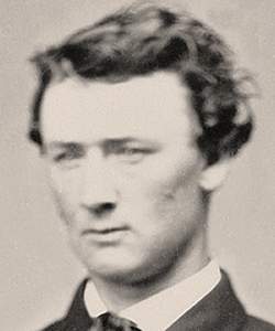Thomas Ward Custer, circa January 1865, detail