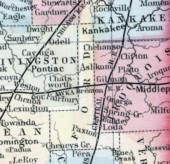 Ford County, Illinois, 1861